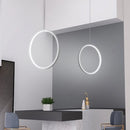 Minimalist nordic style LED pendant light for indoor use