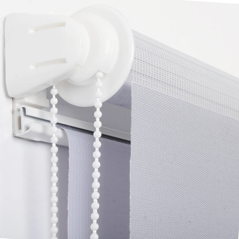 Store vénitien occultant motif zèbre sans perçage fenêtre