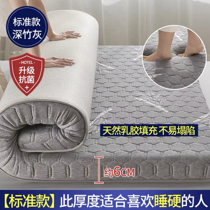 matelas composite cinq couches rembourré en latex pour dortoir étudiant - vue 8 sur 12