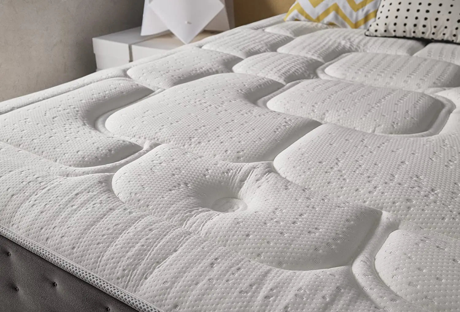 SIMPUR LOW COST, Royal Top mattress, all size, height from 15 to 30 Cm, foam, memory foam, medium/high firmness, comfort, high-end, support high durability, mattresses, 135x190, 150x190, 90x190 - vue 4 sur 6