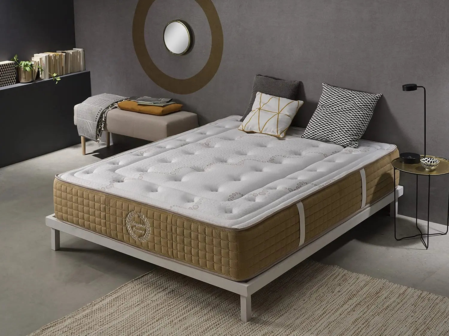 SIMPUR LOW COST, Bliss mattress, all size, height 30 CM, memory foam, high durability, luxury finishes, excellent comfort, carbon-Soft therapy, atermal 100%, mattresses, 90x190, 135x190, 150x190
