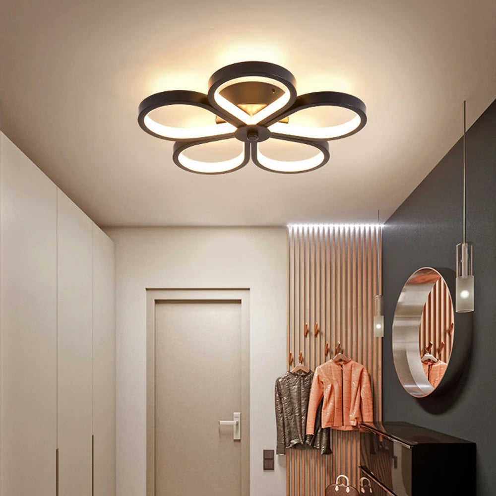 Luminaires intérieurs LED chambre salon balcon couloir