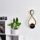 applique murale led moderne pour éclairage domestique