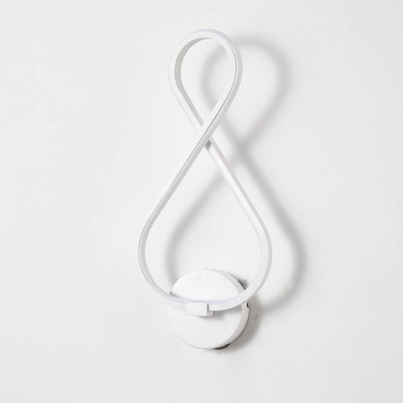applique murale led moderne pour éclairage domestique