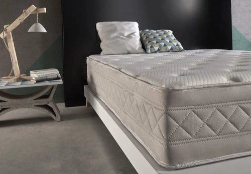 SIMPUR LOW COST, Crystal Royalty mattress, all sizes, height 30 Cm, foam, viscoelastic, Total independence of beds, ergonomic, anatomical, 11 comfort zones, mattresses, 135x190, 150x190, 90x190 - vue 3 sur 6
