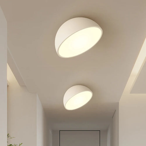 Plafonniers Led créatifs en acrylique blanc et noir - vue 3 sur 23