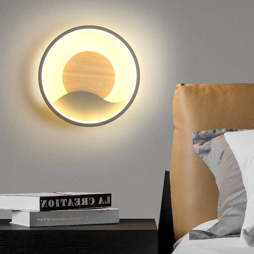 applique murale led intérieur nordique chambre allée porche balcon maison éclairage - vue 2 sur 7