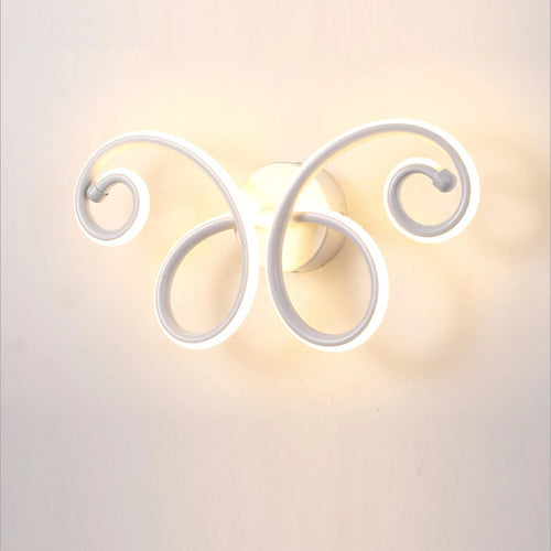 plafonnier led moderne lumineux pour intérieur luminaire nordique
