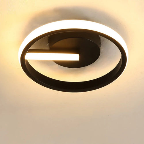 Moderne Plafond Lustre Couloir Porche Led Éclairage Maison - vue 3 sur 7