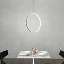 Minimalist nordic style LED pendant light for indoor use