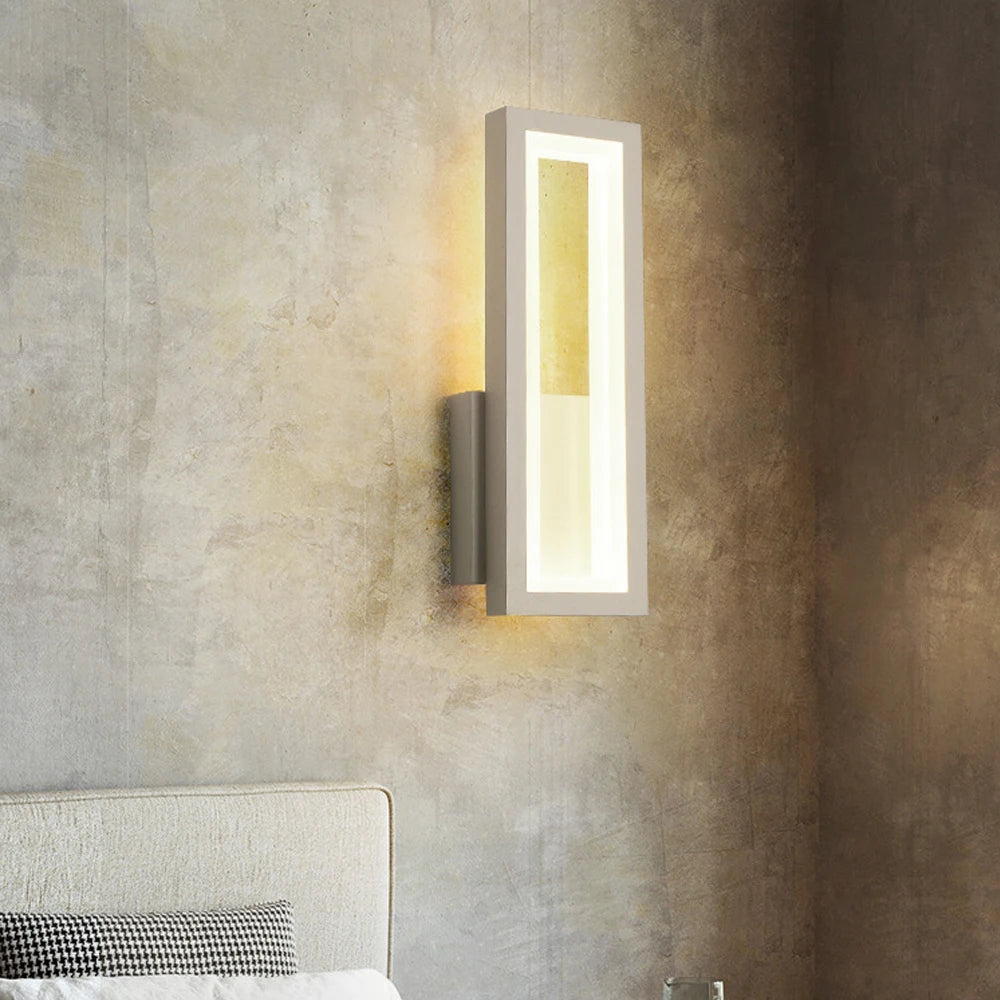 applique murale led moderne pour éclairage domestique nordique - vue 5 sur 9