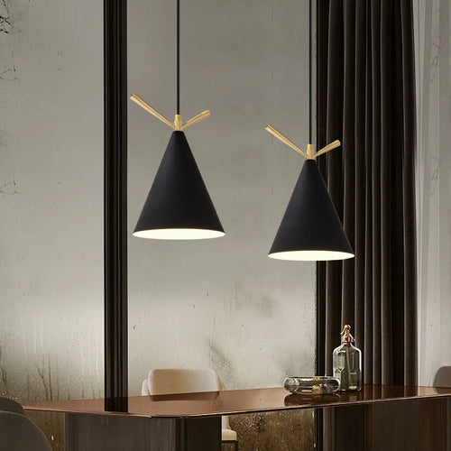 lustre nordique led suspendu pour décoration intérieur