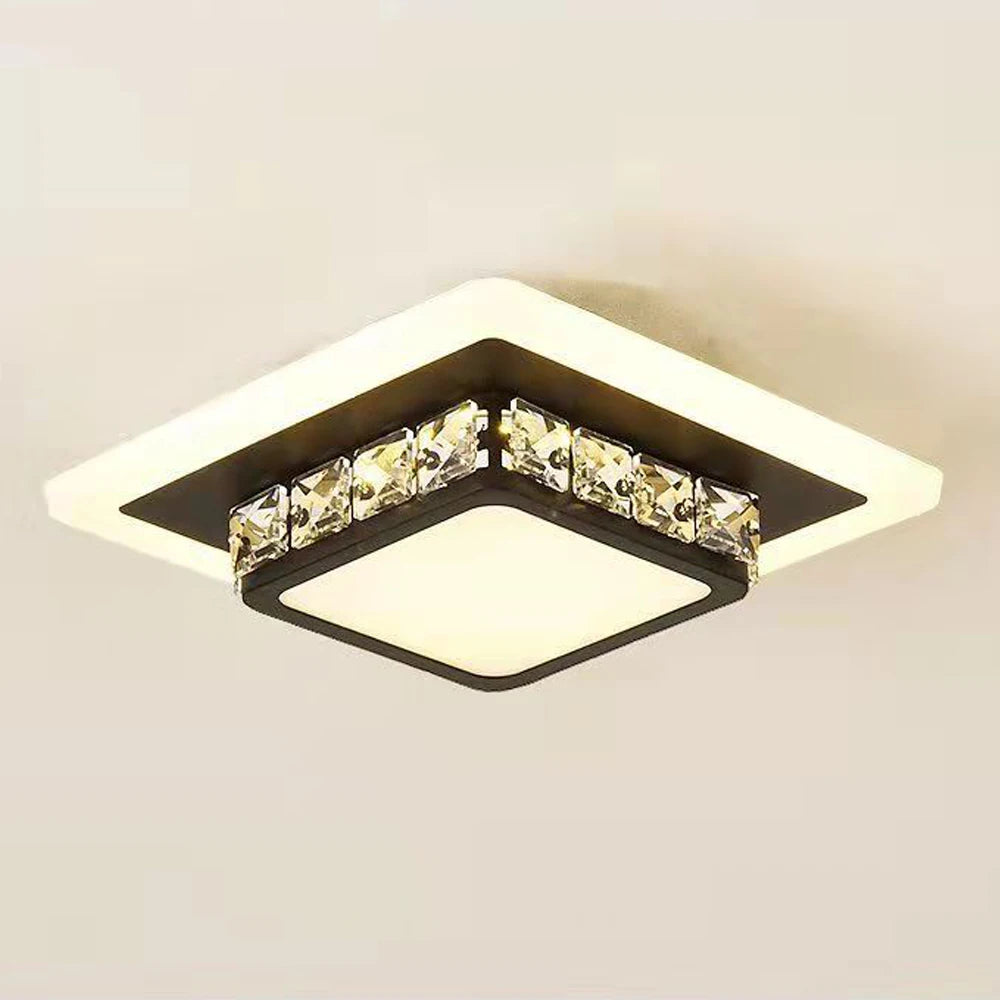 plafonnier led moderne pour éclairage intérieur escalier - vue 6 sur 7