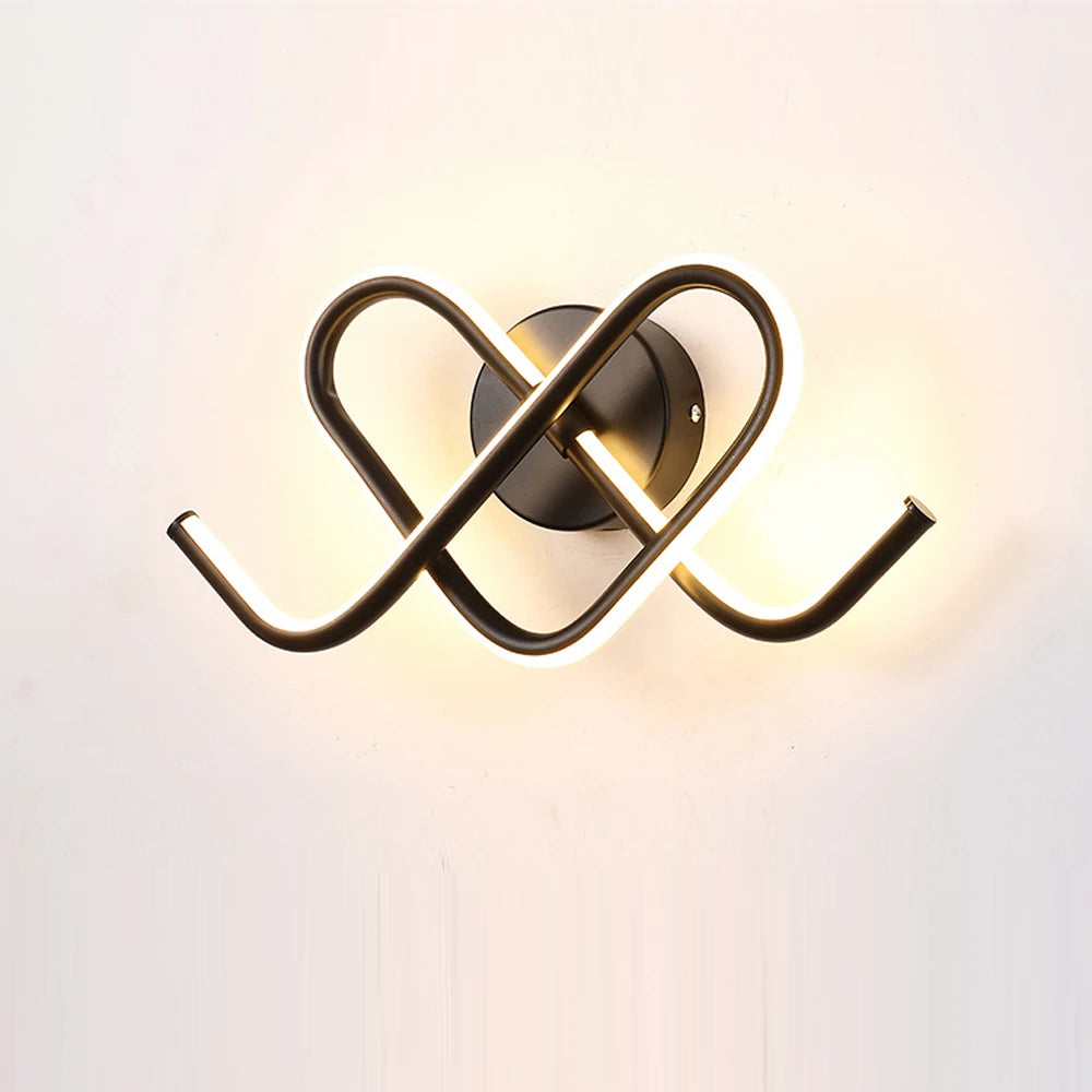 applique murale led acrylique intérieur blanc chaud froid - vue 4 sur 7