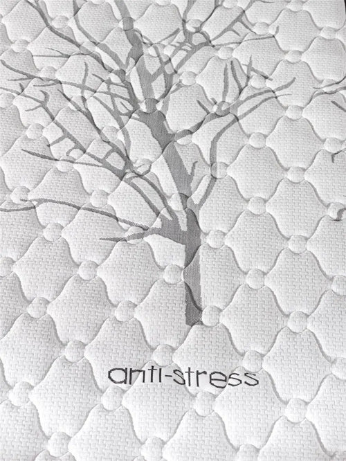 SIMPUR LOW COST mattress Anti Stress Therapy Carbon all size height 19 cm natural fibers 3D fabric with Airfresh system high density memory foam mattresses 90x190 135x190, 150x190 - vue 4 sur 5