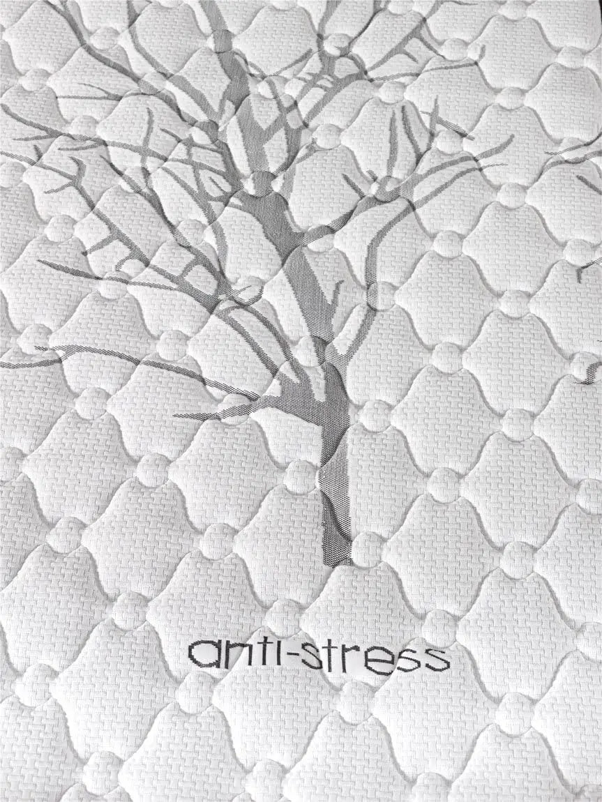 SIMPUR LOW COST mattress Anti Stress Therapy Carbon all size height 19 cm natural fibers 3D fabric with Airfresh system high density memory foam mattresses 90x190 135x190, 150x190 - vue 3 sur 5