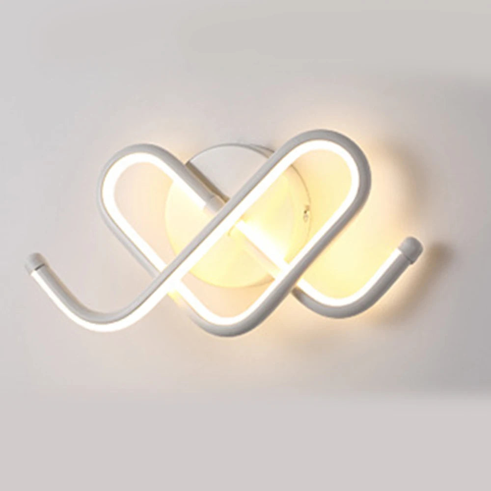 applique murale led acrylique intérieur blanc chaud froid - vue 5 sur 7