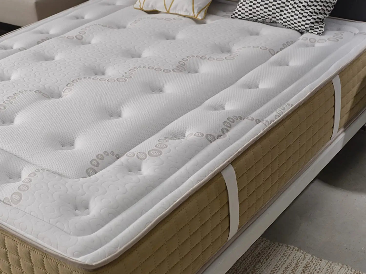 SIMPUR LOW COST, Bliss mattress, all size, height 30 CM, memory foam, high durability, luxury finishes, excellent comfort, carbon-Soft therapy, atermal 100%, mattresses, 90x190, 135x190, 150x190 - vue 4 sur 6