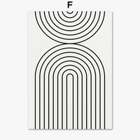 affiche abstraction artistique inspirée par picasso et matisse décor mural