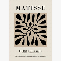 affiche abstraite bohème autocollante étanche pour décoration esthétique