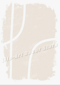 Minimalist abstract art poster modern painting for wall decoration
