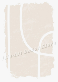 Minimalist abstract canvas wall art poster