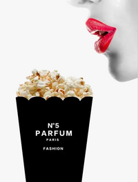 Minimalist Nordic perfume poster for wall decoration