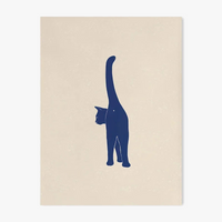 Cute creature poster modern minimalist decorative art