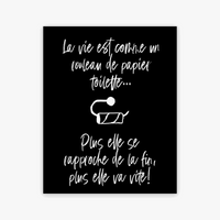 Minimalist decorative bathroom rules poster