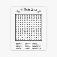 Minimalist bathroom rules poster wall decor