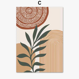 affiches abstraites boho pour décoration murale moderne