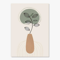 affiches boho toile abstraite géométrie linéaire décoration intérieure moderne