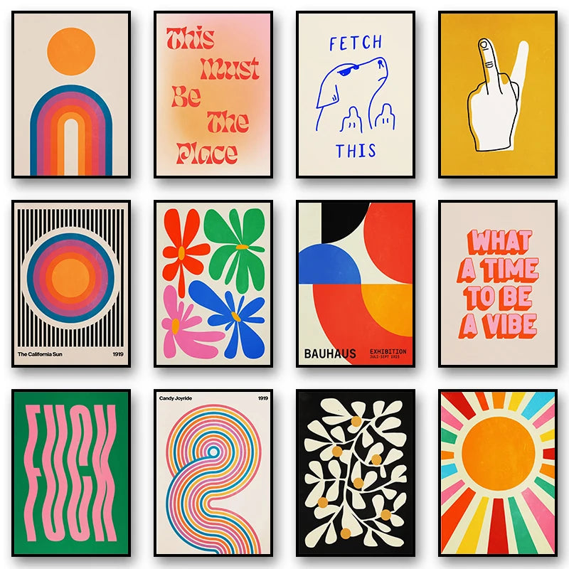 affiches-r-tro-de-fleurs-et-chiens-pour-d-coration-murale-0.png
