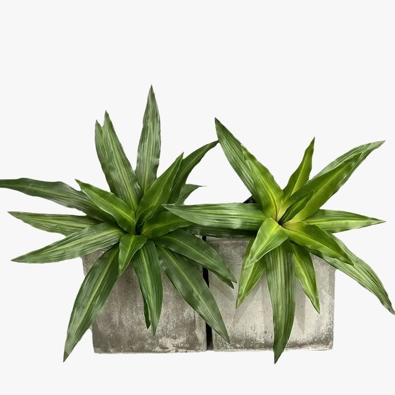 agave artificiel 15 feuilles décoration florale pour intérieur