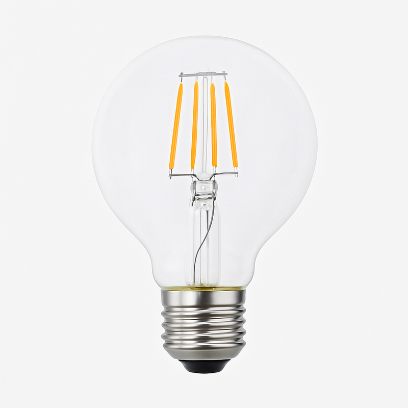 Ampoule E27 LED globe filament à incandescence Edison