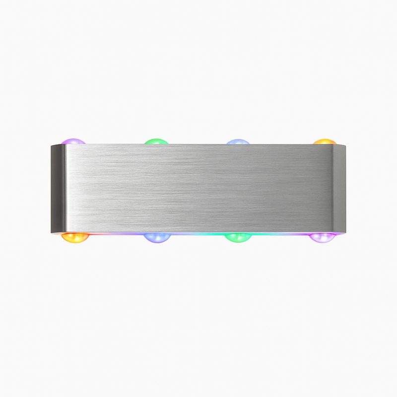 Applique chromé avec LED de couleur Sconce