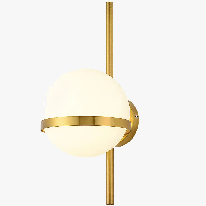 Applique led en verre intérieur moderne