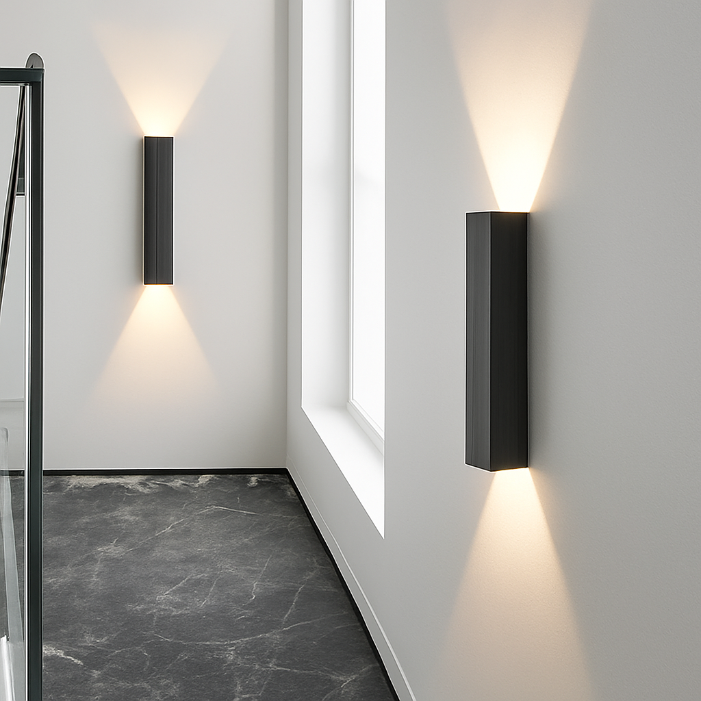 applique LED intérieure moderne en aluminium éclairage à la maison appliques chambre salon allée couloir décoration applique murale LED lumière