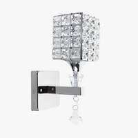 applique led moderne cristal intérieur salon chambre table chevet