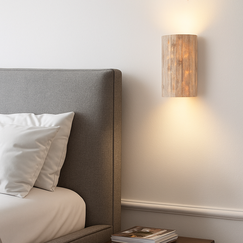 applique murale artistique en pierre naturelle pour luminaires d'ambiance - vue 3 sur 21