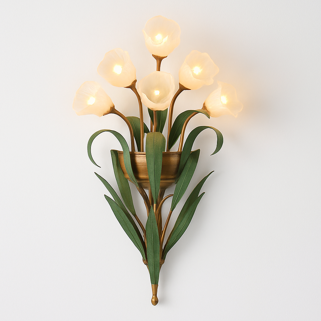 Applique murale fleur