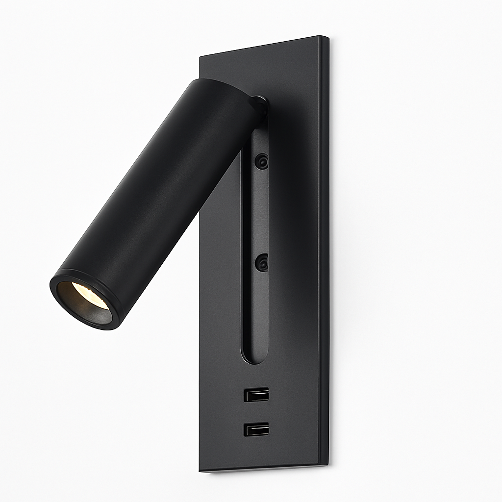 applique murale d'intérieur haute qualité avec chargeur usb