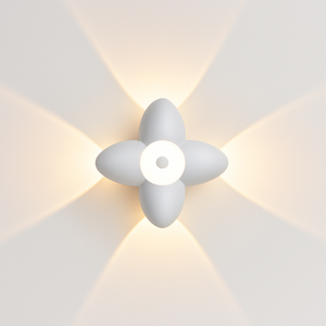 Modern indoor LED wall light