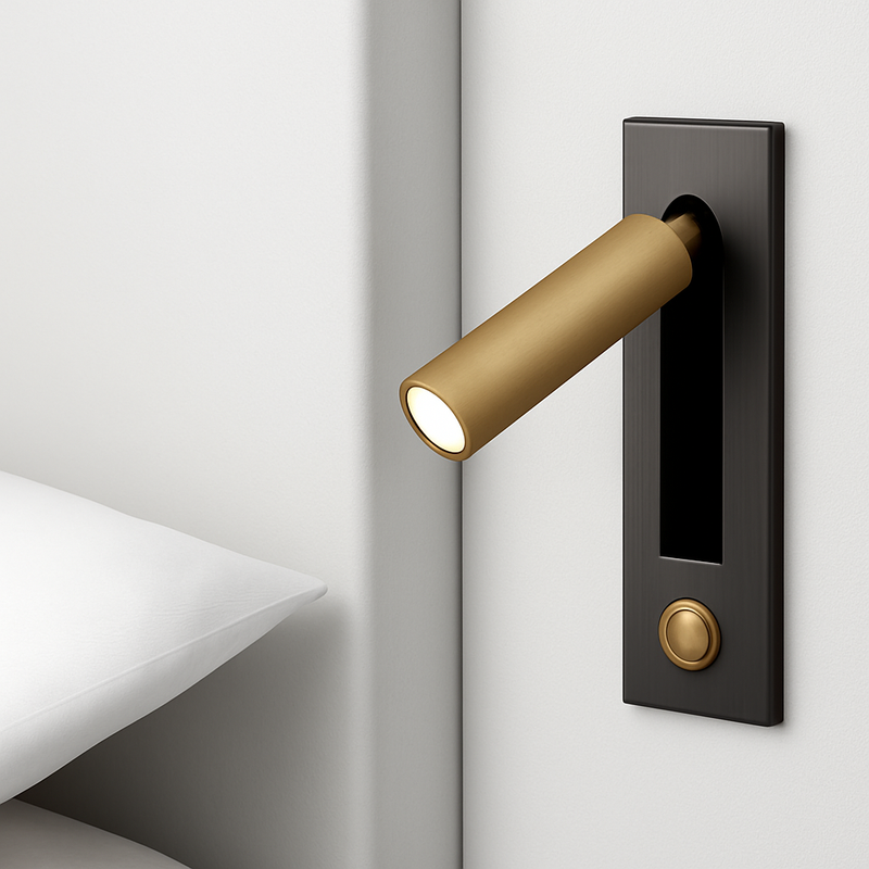 Applique murale design liseuse LED carré Reading