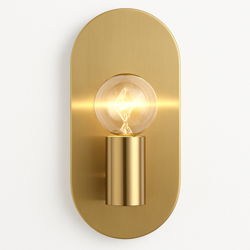 Minimalist gold wall light - vue 6 sur 6