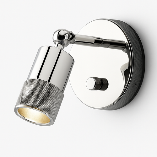 Minimalist adjustable aluminium wall light decorative - vue 6 sur 9