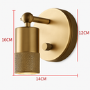 Minimalist adjustable aluminium wall light decorative