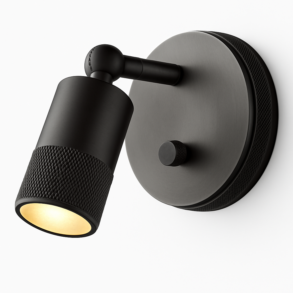 Minimalist adjustable aluminium wall light decorative - vue 9 sur 9