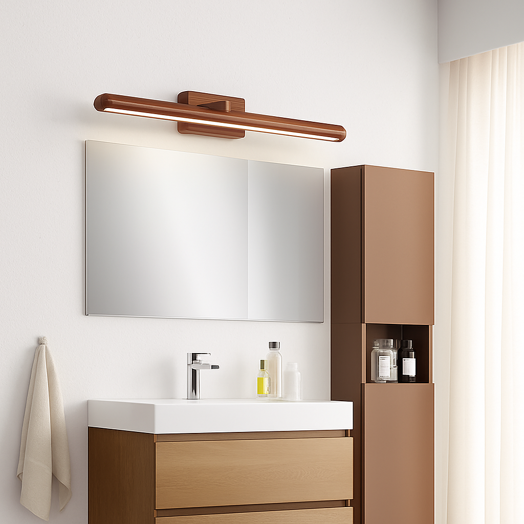 applique murale en bois avec angle réglable créative pour décoration intérieure - vue 7 sur 15