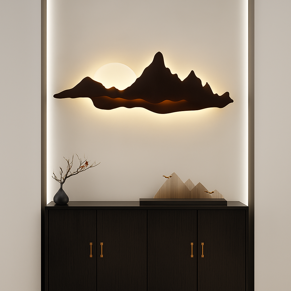 applique murale en bois design moderne pour intérieur lumineux - vue 5 sur 12